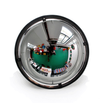 Bigger viewing safety 360 degree view plastic full dome convex mirror, Super viewable sphere convex mirror